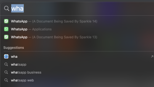 Document save by sparkle